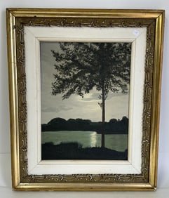 Chidgey, Elsie. Oil on Canvas Dtd. 1965