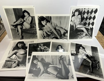 Bettie Page Vintage Pin Up Photographs(8)