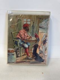 Robinson Crusoe Antique Print