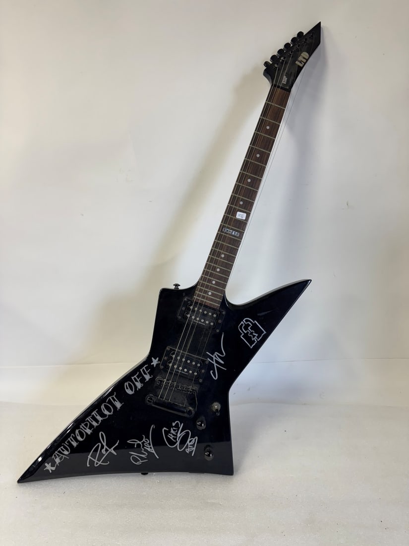 ESP LTD Autographed Snakebyte Guitar (1 of 4)