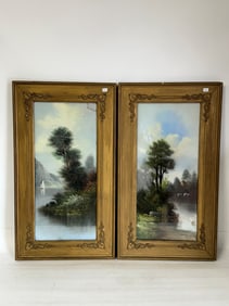 Pr. Chandler Like Pastels. Hudson River and a 2nd