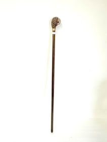 Figural Walking Stick Parrot