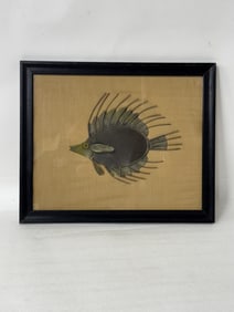 Metal Artwork Sculpture of a Fish