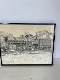 Robert Harry Score Sr. Ltd. Ed. Train Litho