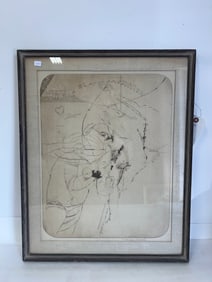 Giannetti Fieschi Engraving. Sgd.