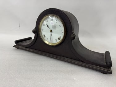 Seth Thomas Key Wind Chiming Mantel Clock 9'' 20 3/4''