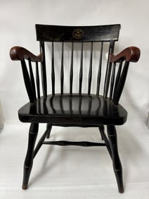 Princeton University Chair with School Seal 33 3/4''