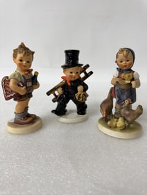 Hummel Figurine and Goebal Figures (2)