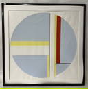 Ilya Bolotowsky. 20thC. Modernist Screen Print Signed
