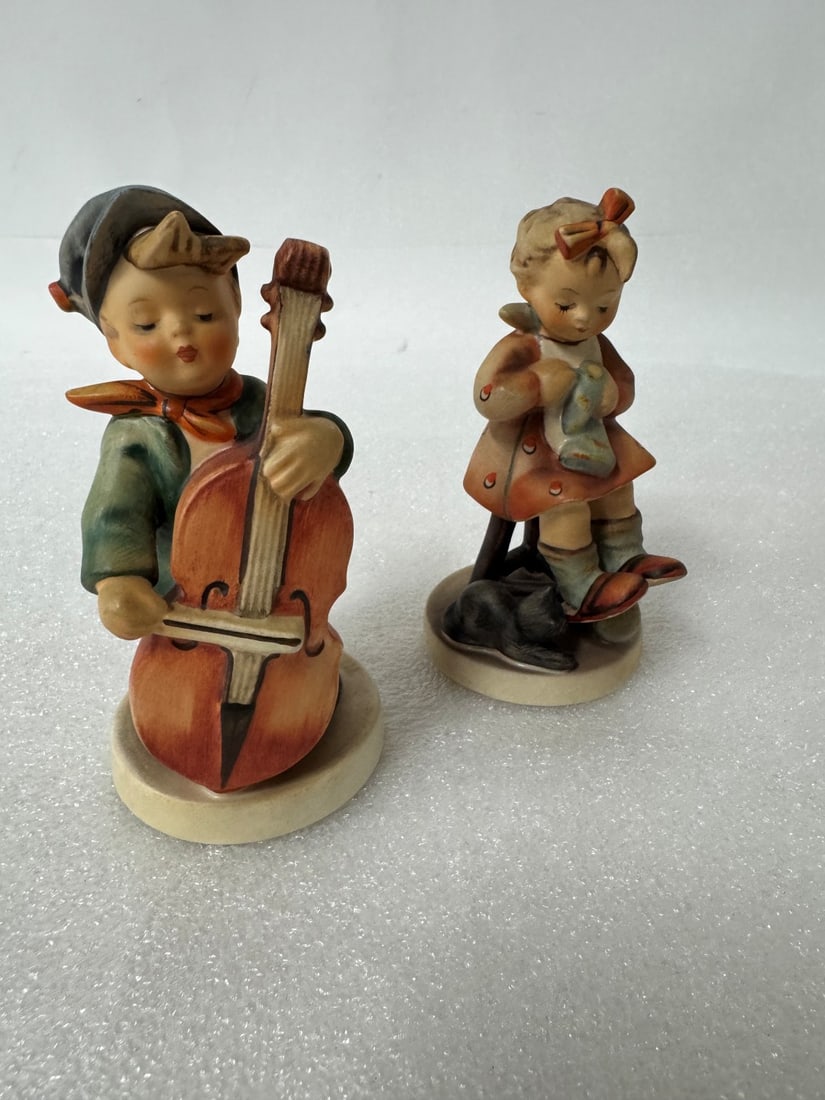 Hummel Figures (2): Swwet Music and Mother's Helper As pictured