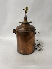 Large Copper Lamp Base