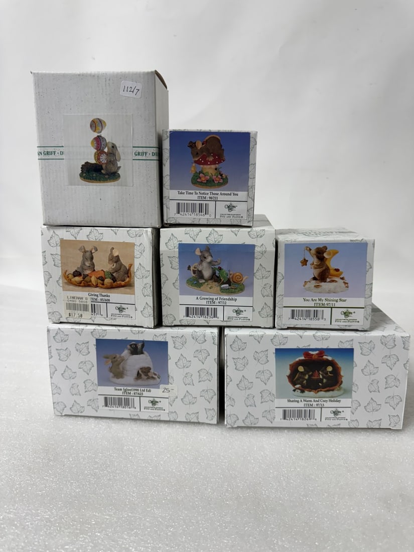 Fitz and Floyd Charming Tails Figures (7) (1 of 3)