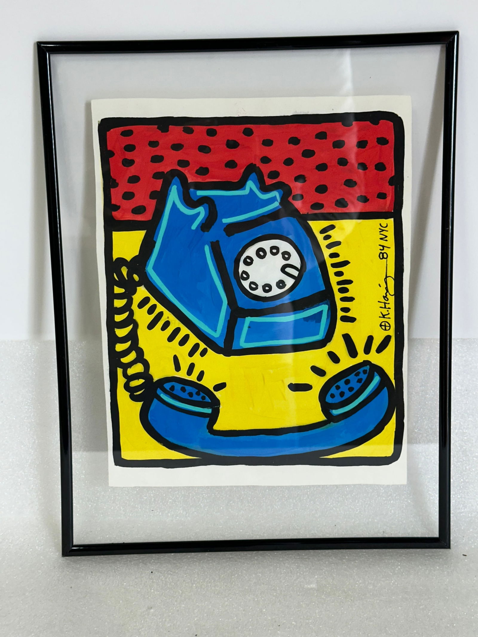 Keith Haring; 20thC. Felt -Tip Drawing (1 of 4)