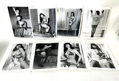Bettie Page Vintage Pin Up Photographs(8)