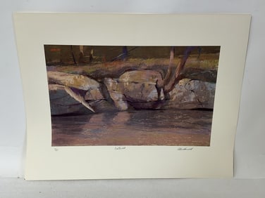 Albert Handell Lithograph Sgd.