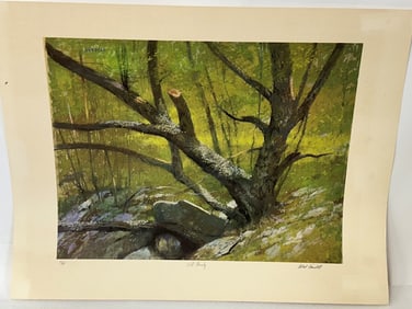 Albert Handell Lithograph Sgd.