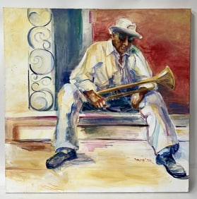 Dorothy Fox Oil on Canvas Sgd.