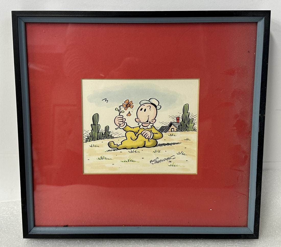 Bud Sagendorf Illustration Sgd. (1 of 4)