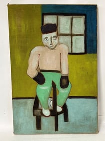 Adna Karns. Oil