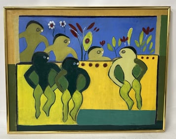 Adna Karns Oil on Canvas