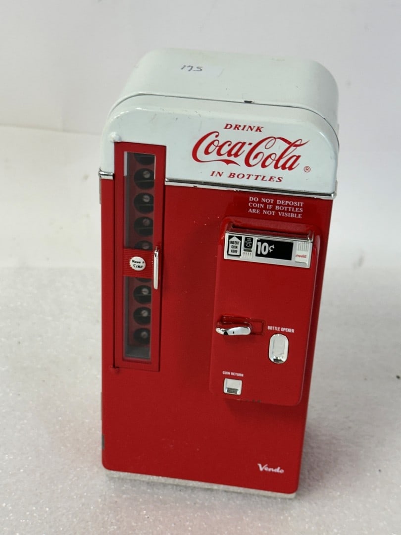 Coca Cola "Vending Machine"Bank (1 of 3)