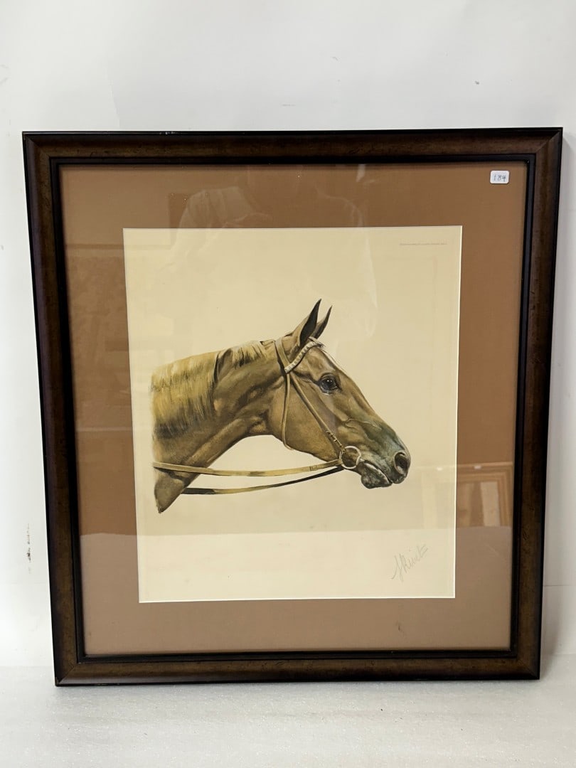 Signed 1938 Madison Horse Print (1 of 5)