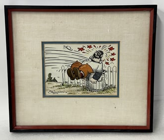 Bud Sagendorf Original Illustration