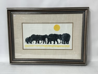Nancy Nemec Unusual Litho Sgd