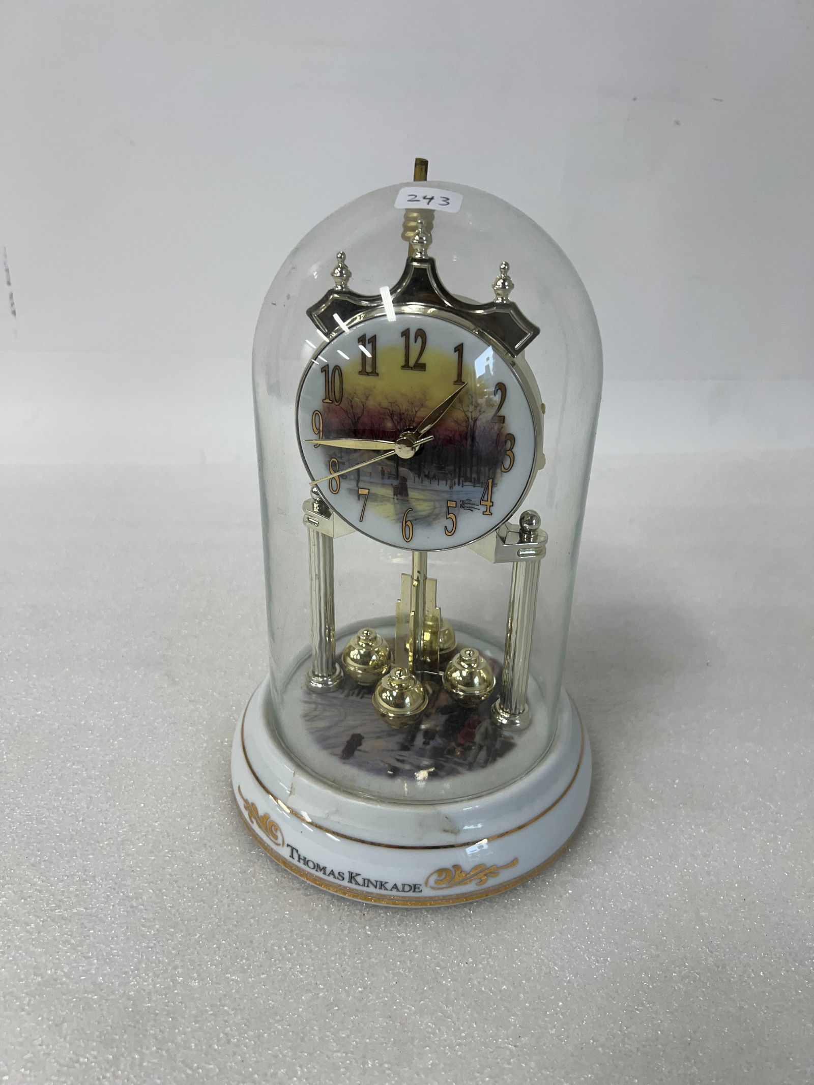 Thomas Kinkade Dome Clock (1 of 2)