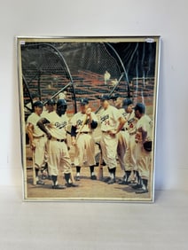 Original 1953 Brooklyn Dodger Photo