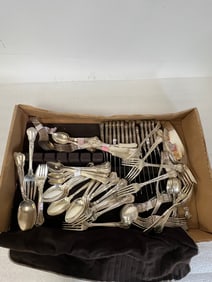 Sterling Silver Flatware .by Gorham (132 pcs)