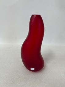 Mid Century Modern Art Glass Vase