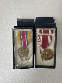 U. S. Military Medals, Boxed (7)