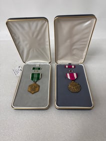 Cased Military Medals (2)