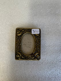 Antique Brass Easel Back Frame