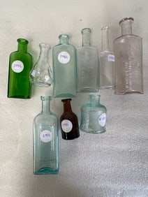 Collector's Lor of Vintage Bottles (9)
