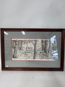 J. Mesick Ltd. Ed. Lithograph Signed