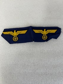 Strip of Two Krigsmarine Breast Eagles.