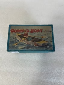 Key Wind Row Boat Toy
