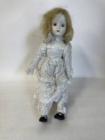 Antique Doll,Bisque Head