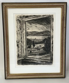 J.W. Taylor; 20thC. American Lithograph Signed