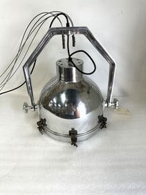 Contemporary Designer Nickelplated Chrome Fixture