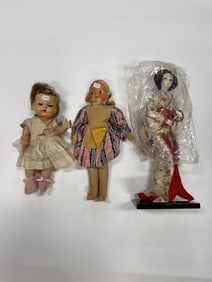 Antique Collectible Doll Lot.