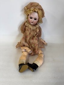 Bisque Head Antique Doll