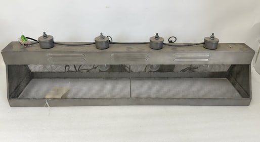 Industrial Metal Four(4) Light Fixture