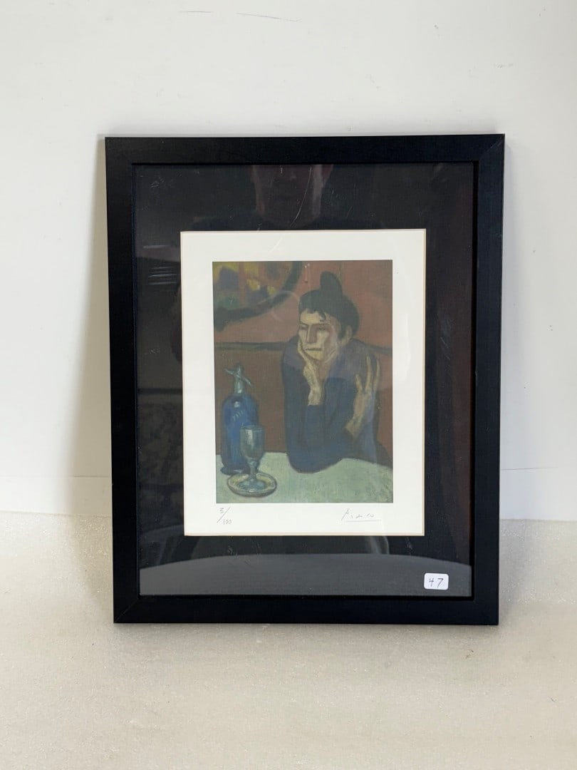 Pablo Picasso Lithograph Sgd. (1 of 3)