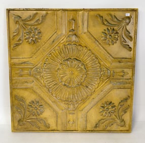 Painted Tin Ceiling Panel