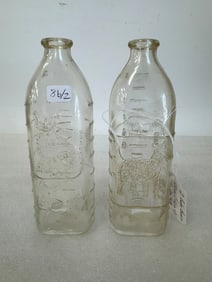 Turn of the Century Glass Baby Bottles