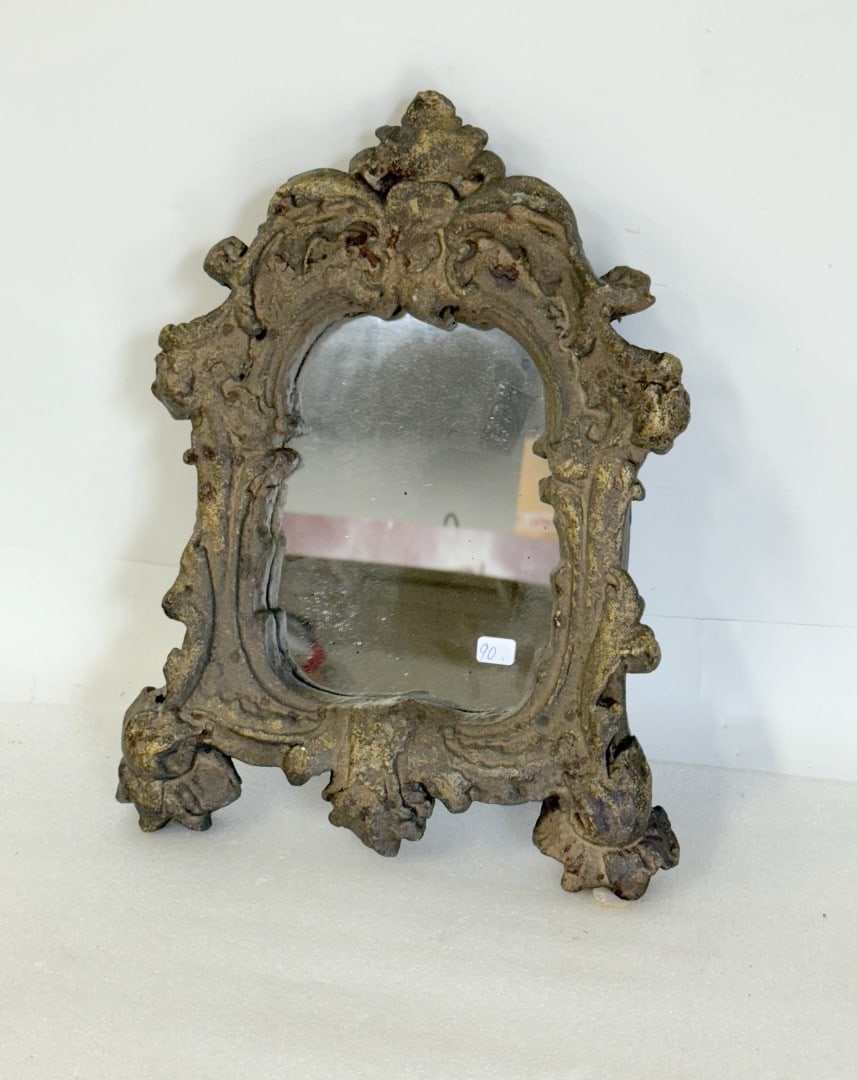 Rococco Style Gilt Composition Mirror (1 of 3)