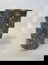 Tibetan Paperweight Fancy Silver Vase